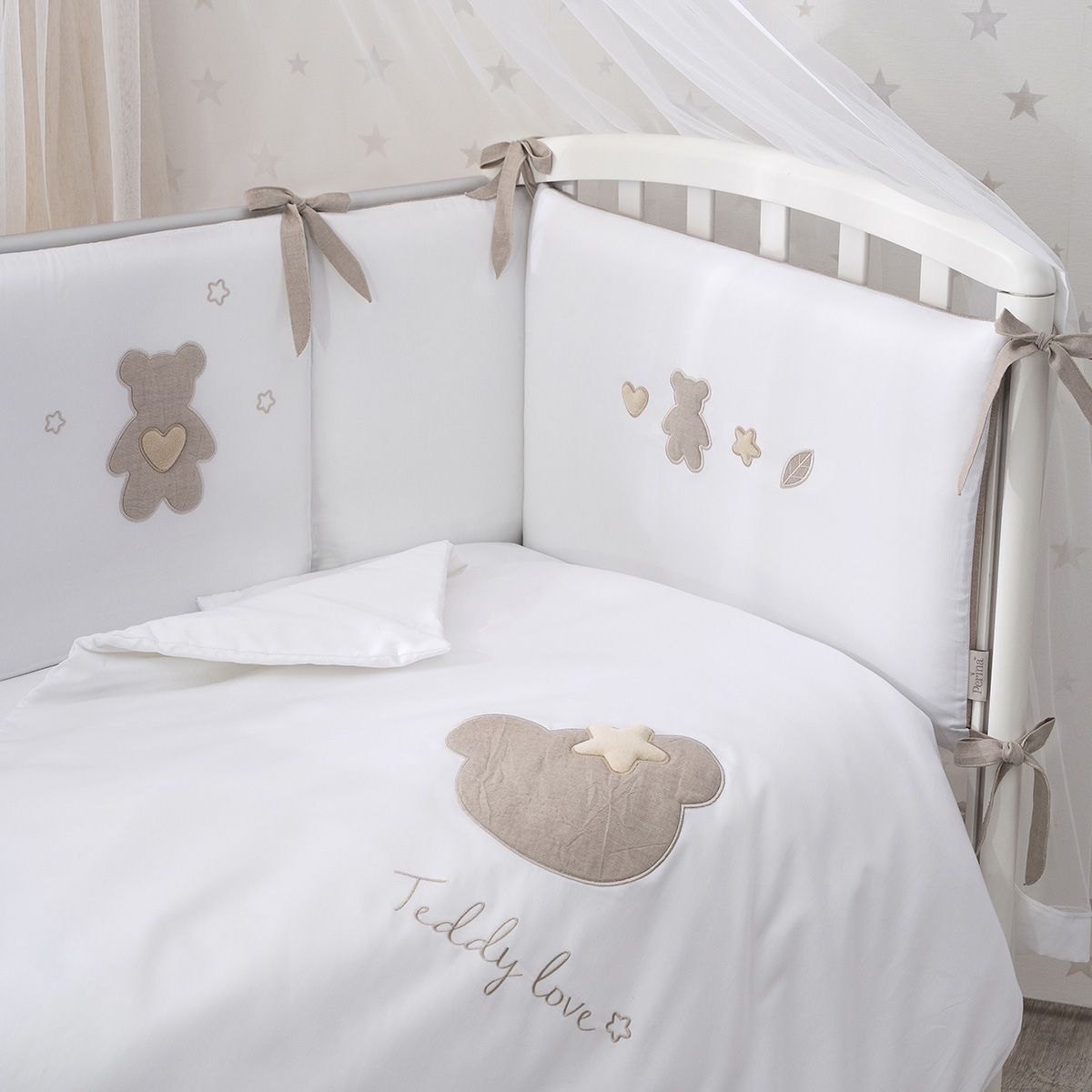 Постельное белье Perina Teddy Love 120х60 см 6 предметов
