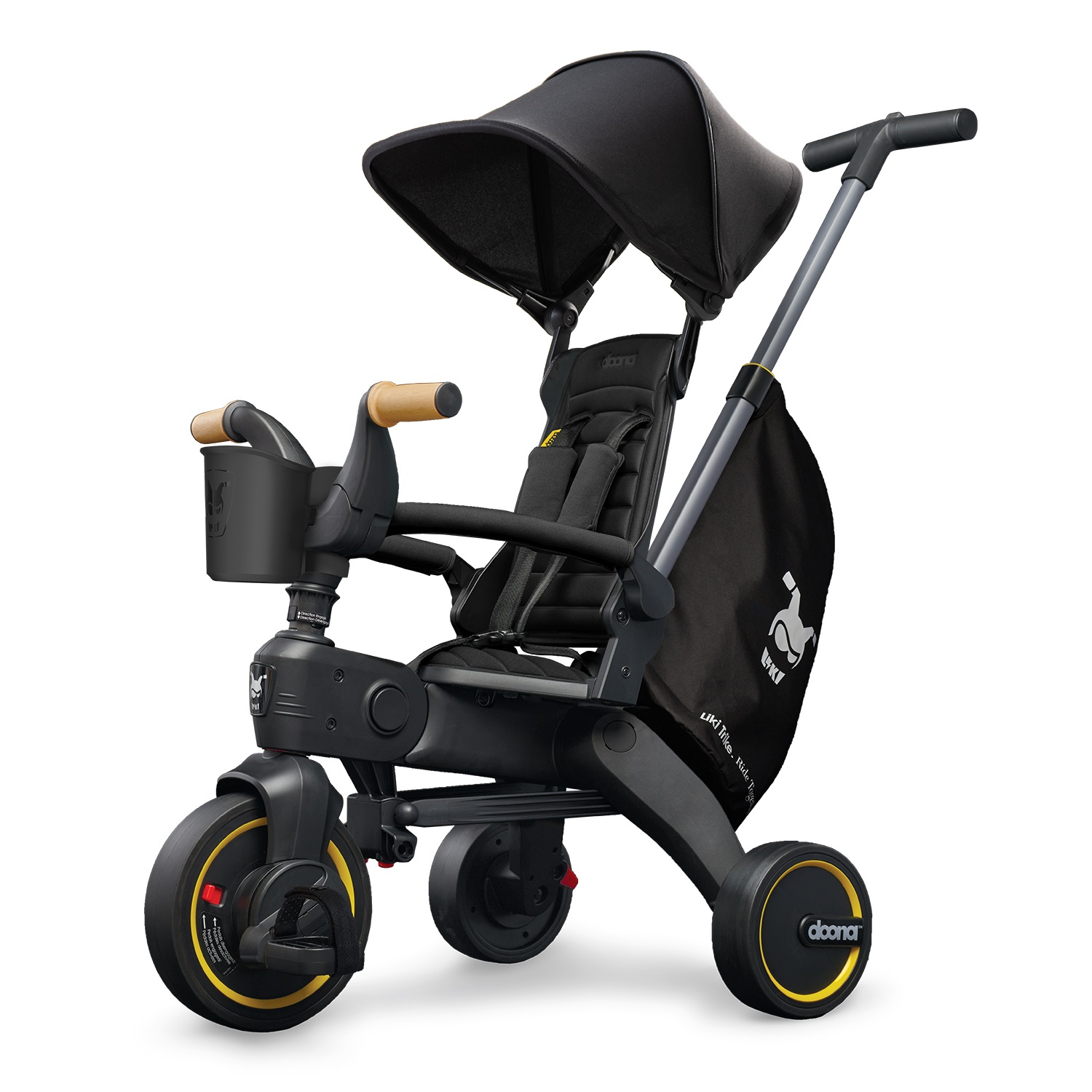 Велосипед трёхколесный Doona Liki Trike S5 с ручкой