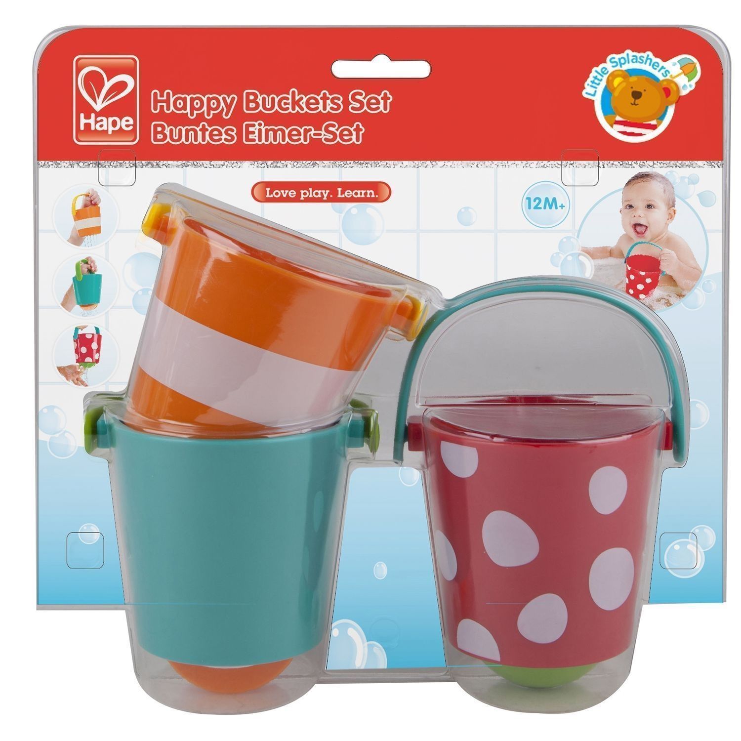 Игрушка для купания Hape «‎Счастливые ведра»‎ E0205_HP