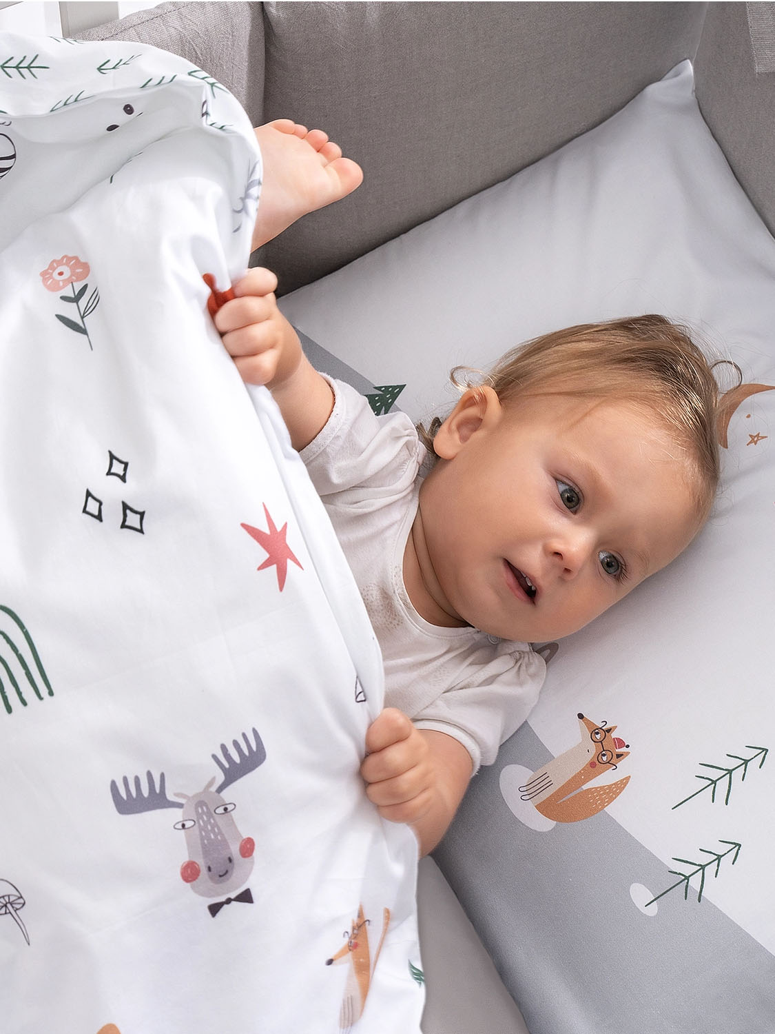 Постельное белье PERINA Forest Baby 120х60 см 3 предмета