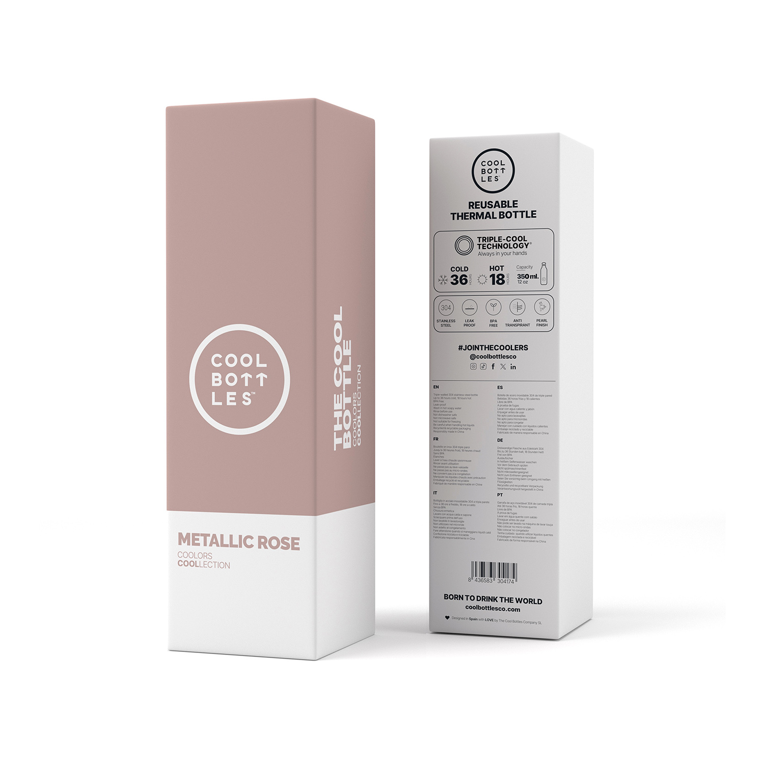 Термос–термобутылка Cool Bottles 350мл