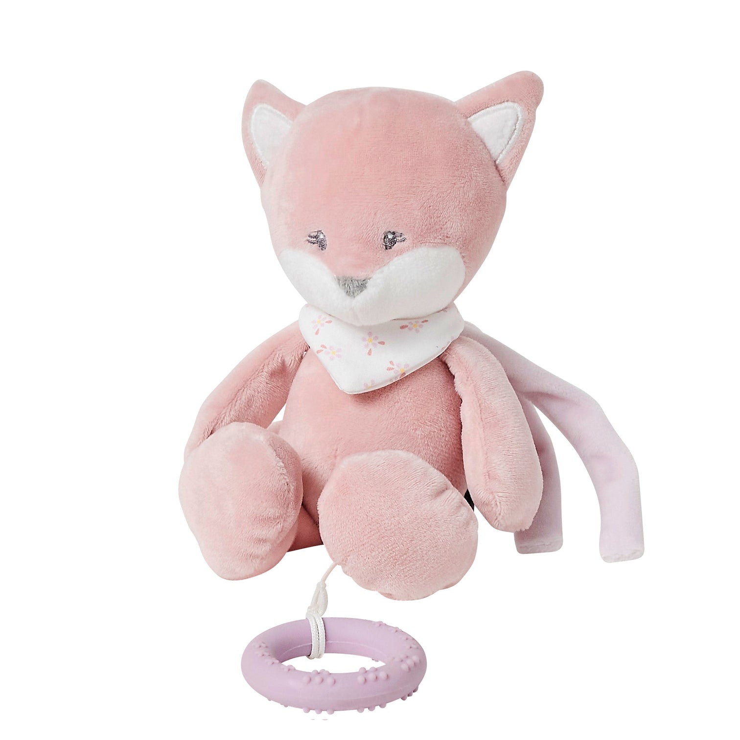 Игрушка мягкая Nattou Musical Soft toy MINI музыкальная