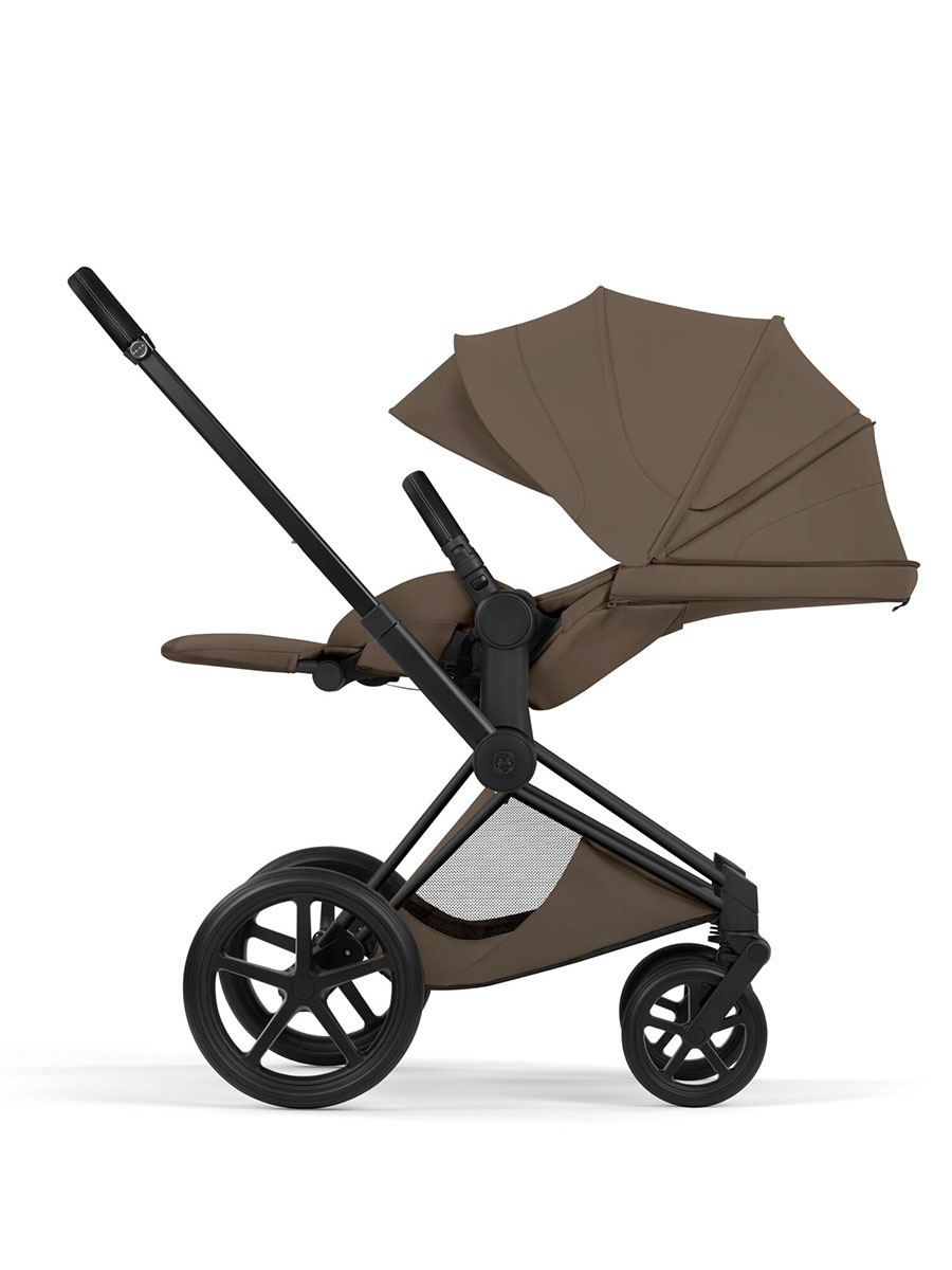 Коляска 2 в 1 Cybex Priam (5) Style шасси Matt Black