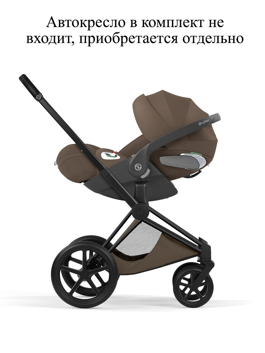 Коляска 2 в 1 Cybex Priam (5) Style шасси Matt Black