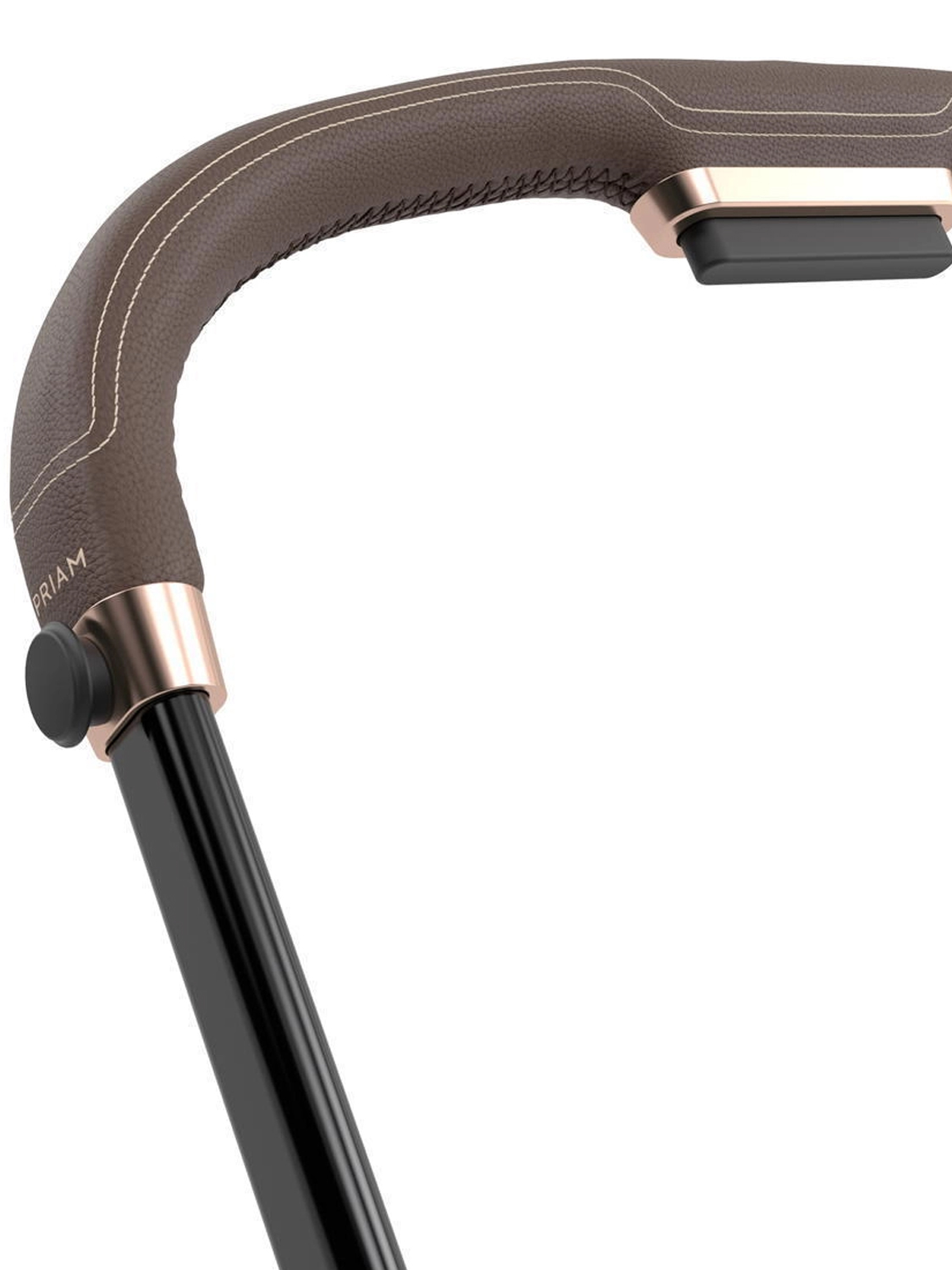 Коляска 2 в 1 Cybex Priam IV шасси Rosegold