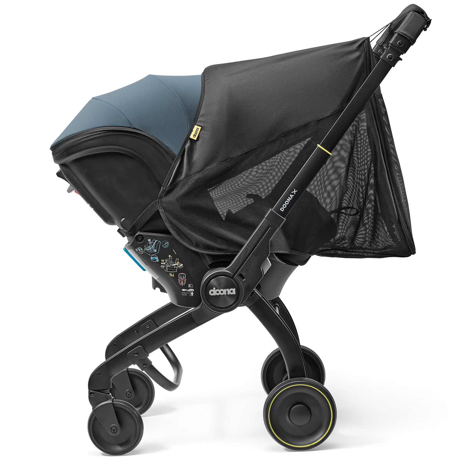 Защита от солнца c москитной сеткой Doona X 360°