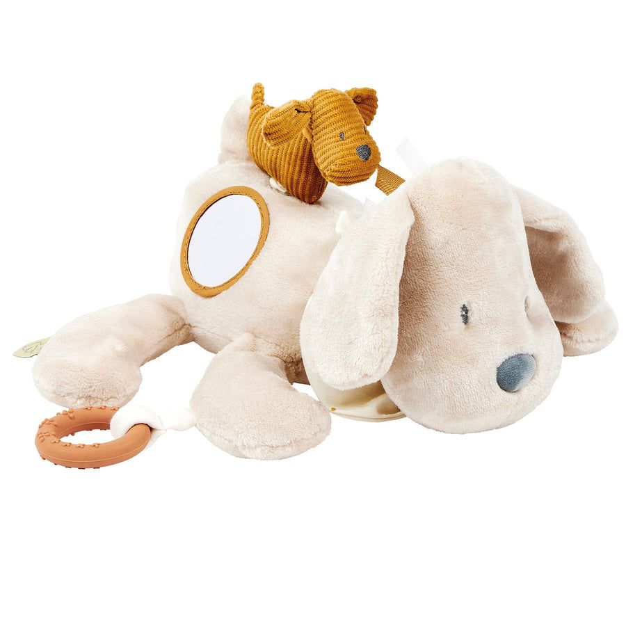 Игрушка мягкая Nattou Soft toy Charlie Собачка Activity 388429