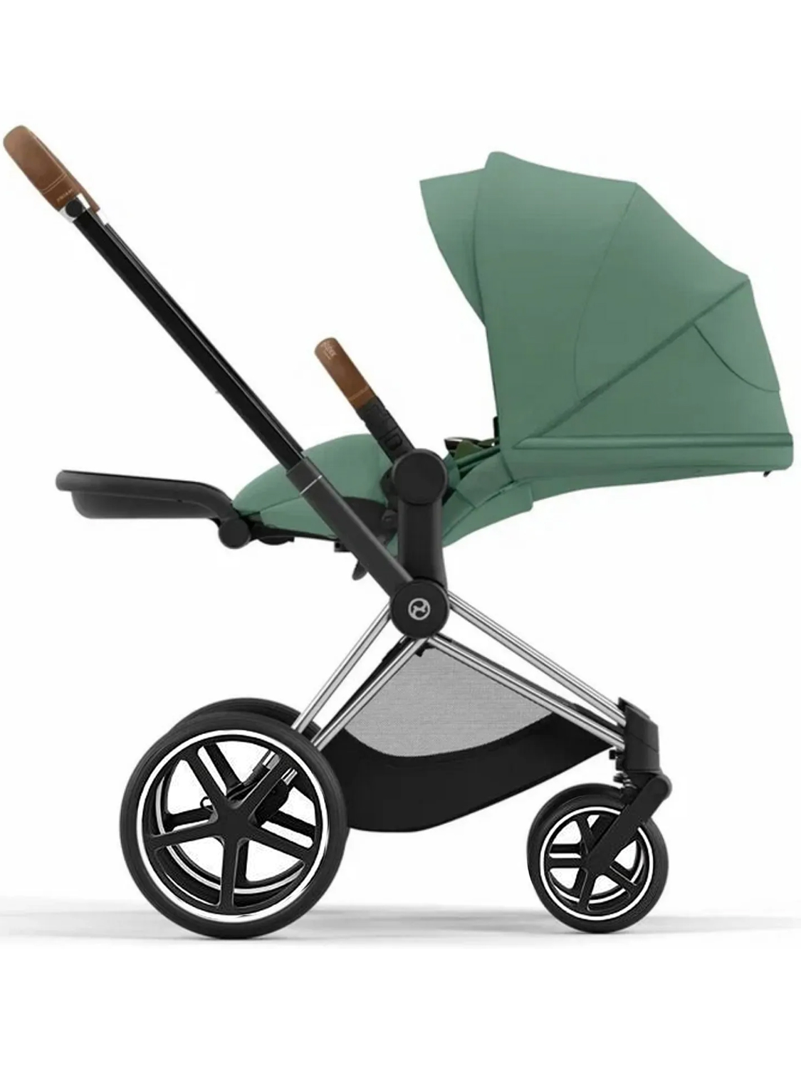 Коляска 2 в 1 Cybex Priam IV шасси Chrome Brown