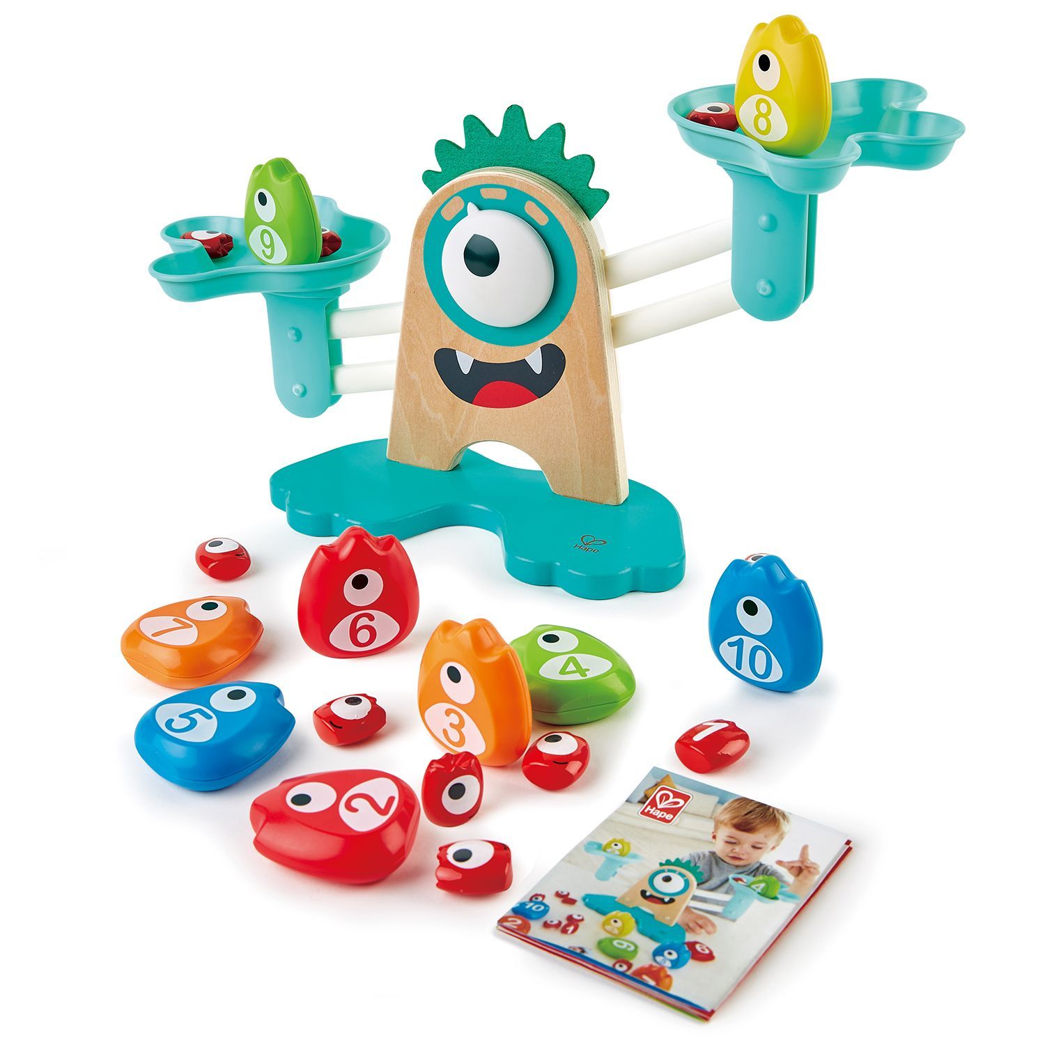 Игрушечные весы Hape «Монстрики» E0511_HP