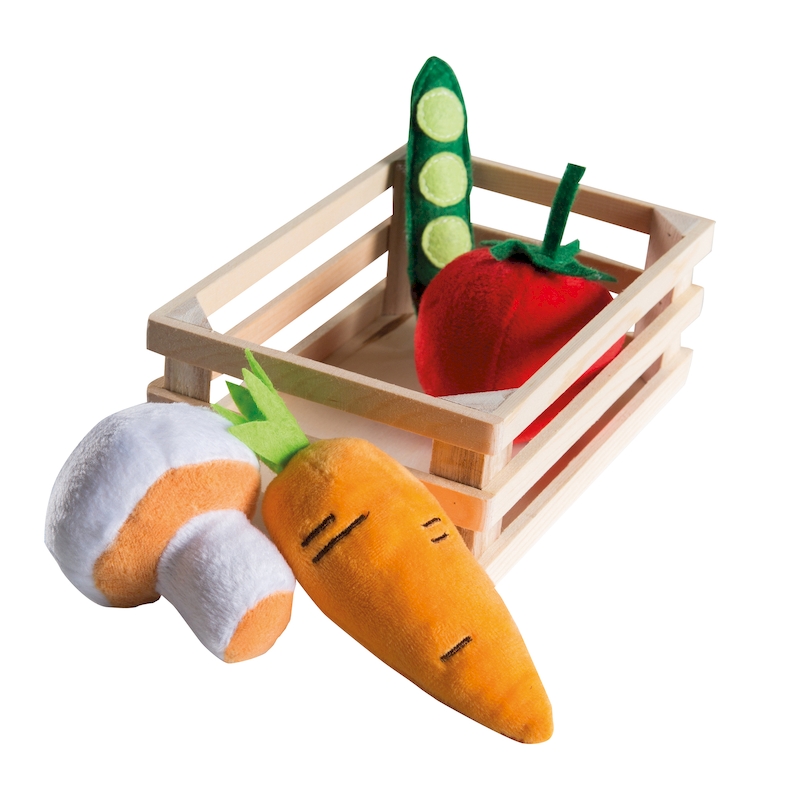 Игровой набор плюшевых продуктов ROBA для детского магазина/кухни