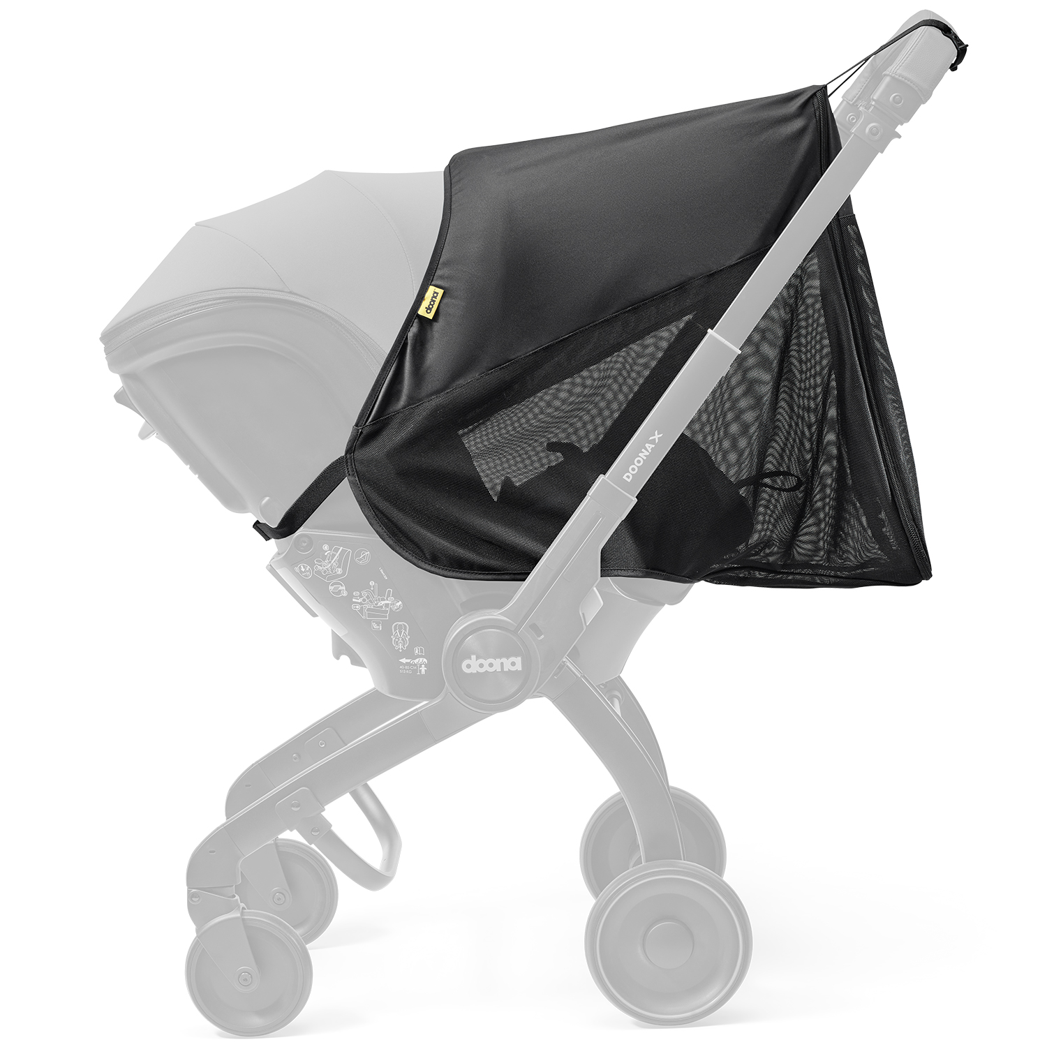 Защита от солнца c москитной сеткой Doona X 360°
