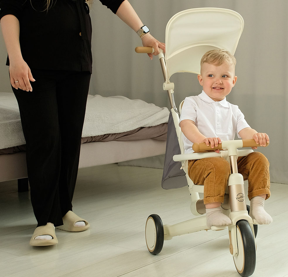 Велосипед трехколесный Lecoco S3Max beige