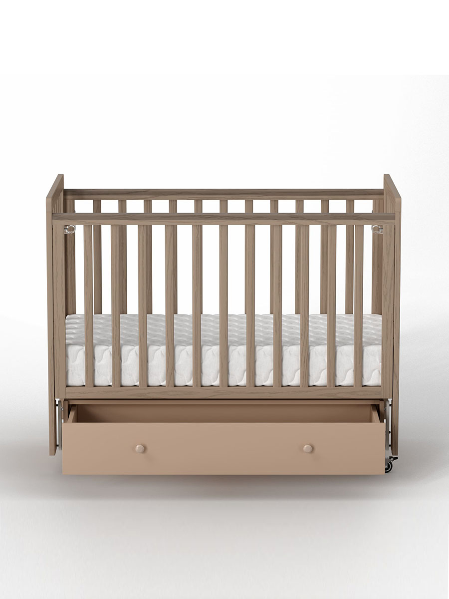 Кровать ANTEMI Classic Sleep Premium 120х60 с ящиком-маятником