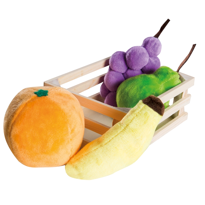 Игровой набор плюшевых продуктов ROBA для детского магазина/кухни