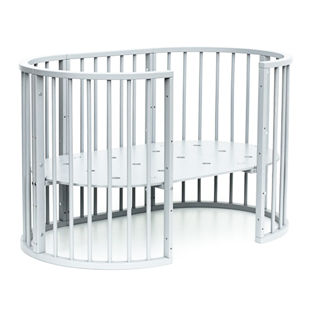 Кровать Bambini 125х75 см овальная 7 режимов с матрасиком Flex Cotton Ring