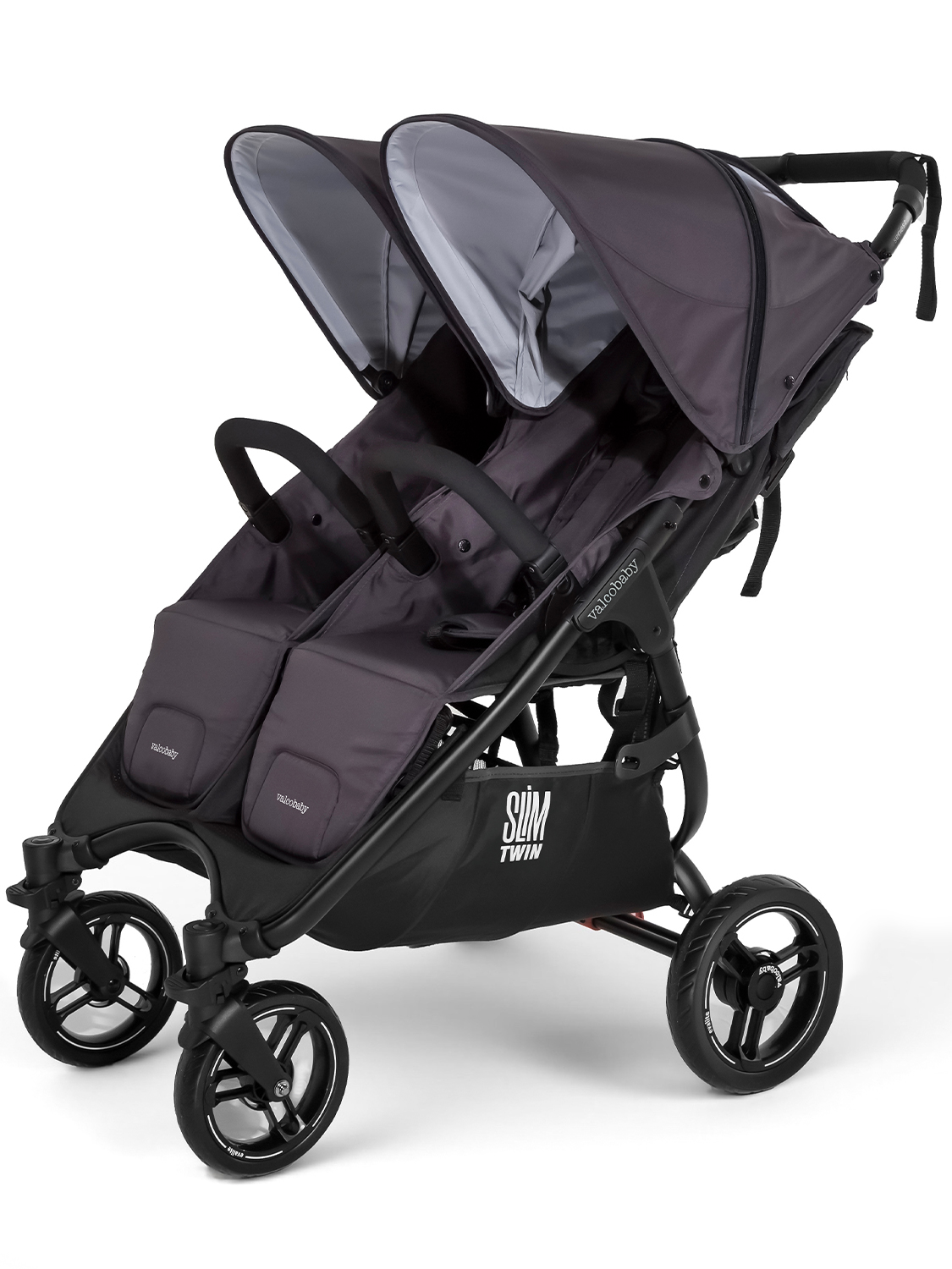 Коляска прогулочная для двойни Valco Baby Slim Twin 2.0
