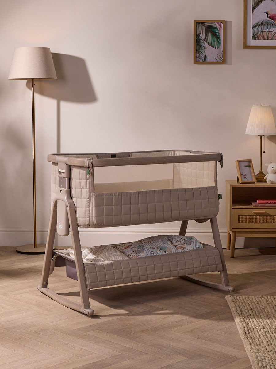 Колыбель приставная Tutti Bambini CoZee Sense c колесами