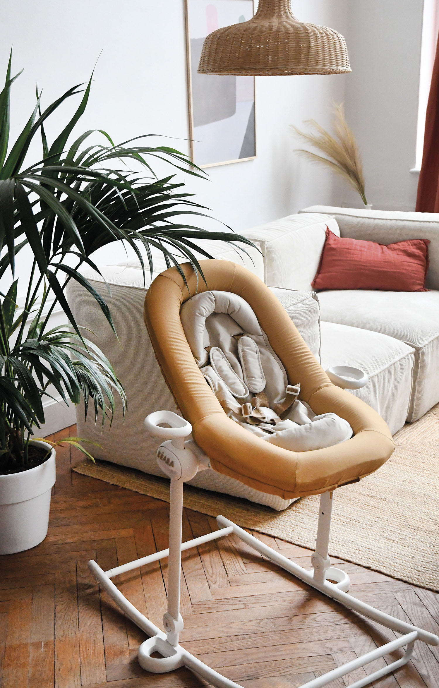 Шезлонг Beaba UP & DOWN OCRE / TRANSAT UP & DOWN + EU