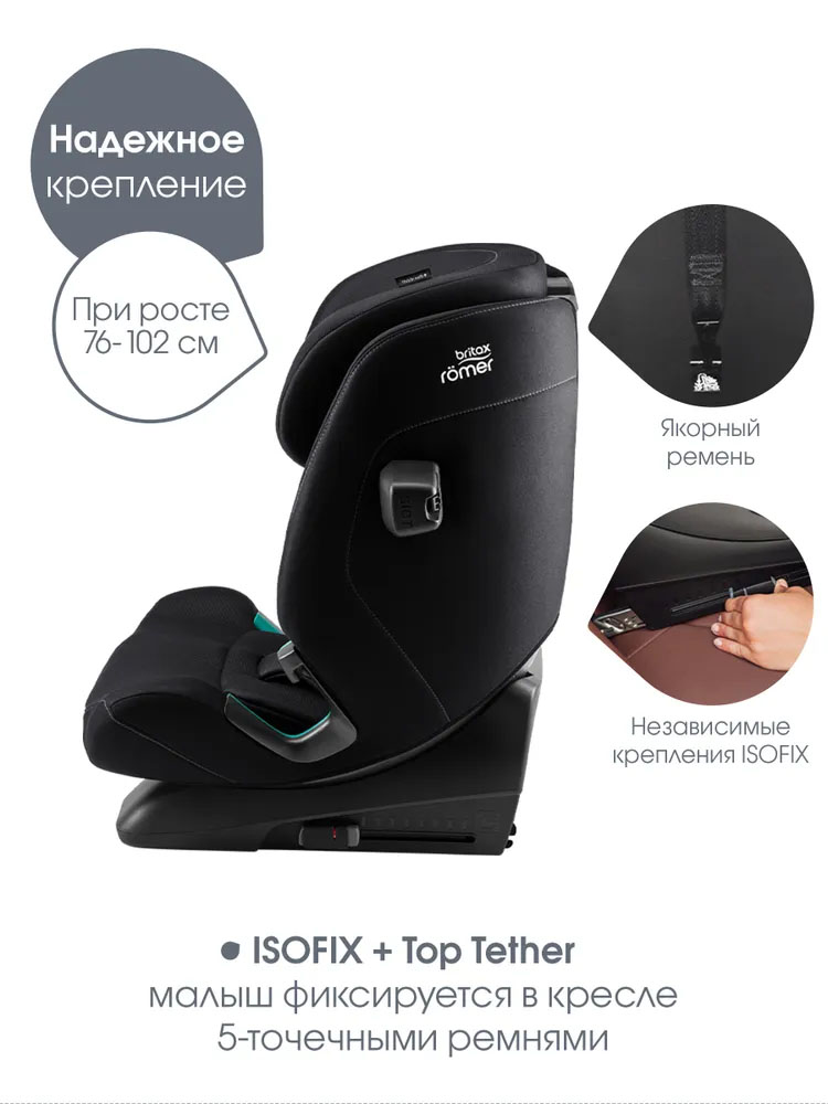 Автокресло 1/2/3 Britax Roemer  ADVANSAFIX PRO Classic