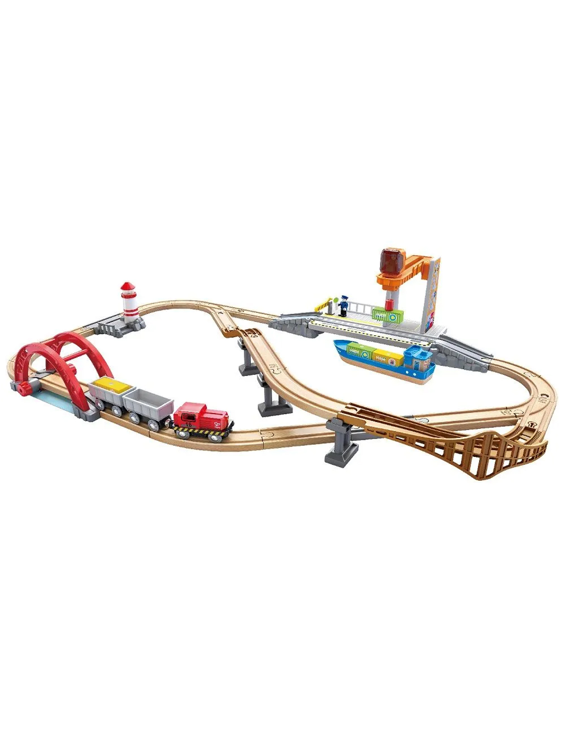 Игровой набор Hape «Доставки груза в порту» E3790_HP