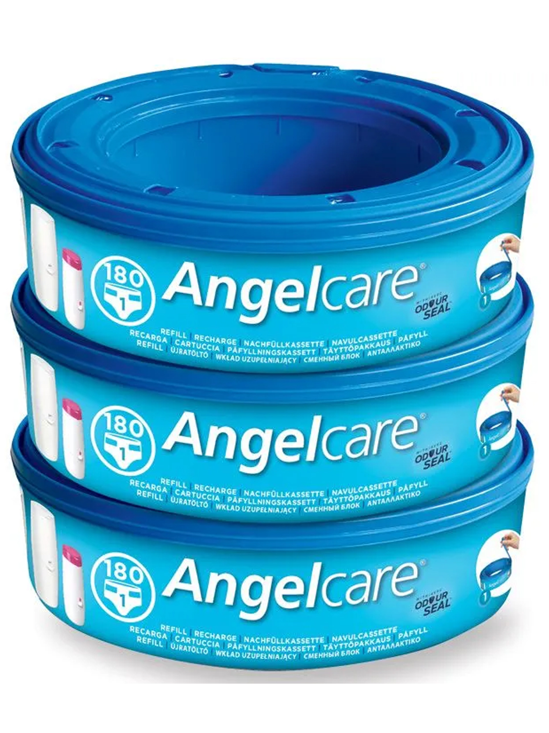 Комплект Angelcare из 3-х кассет к накопителю