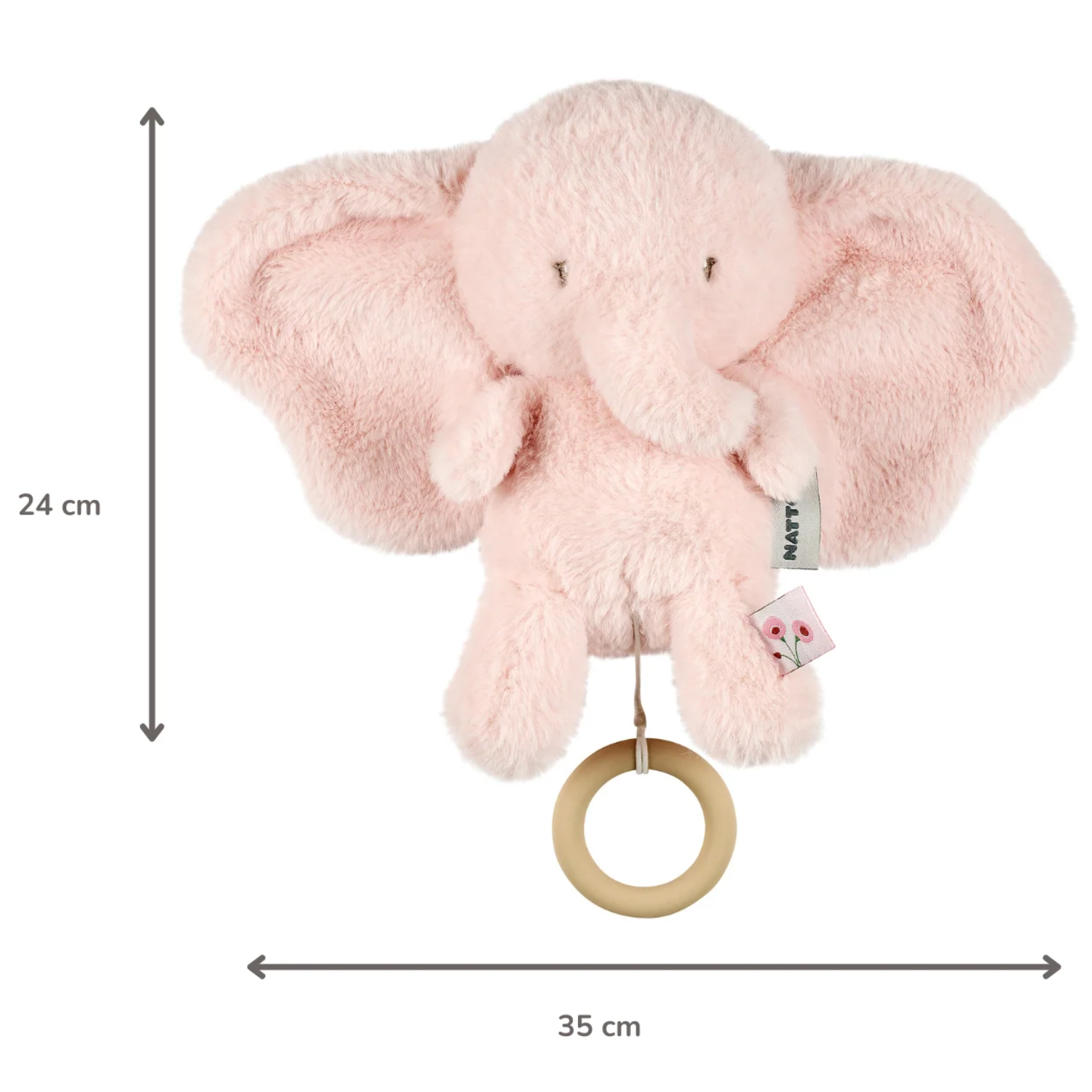 Игрушка мягкая Nattou Musical Soft toy музыкальная
