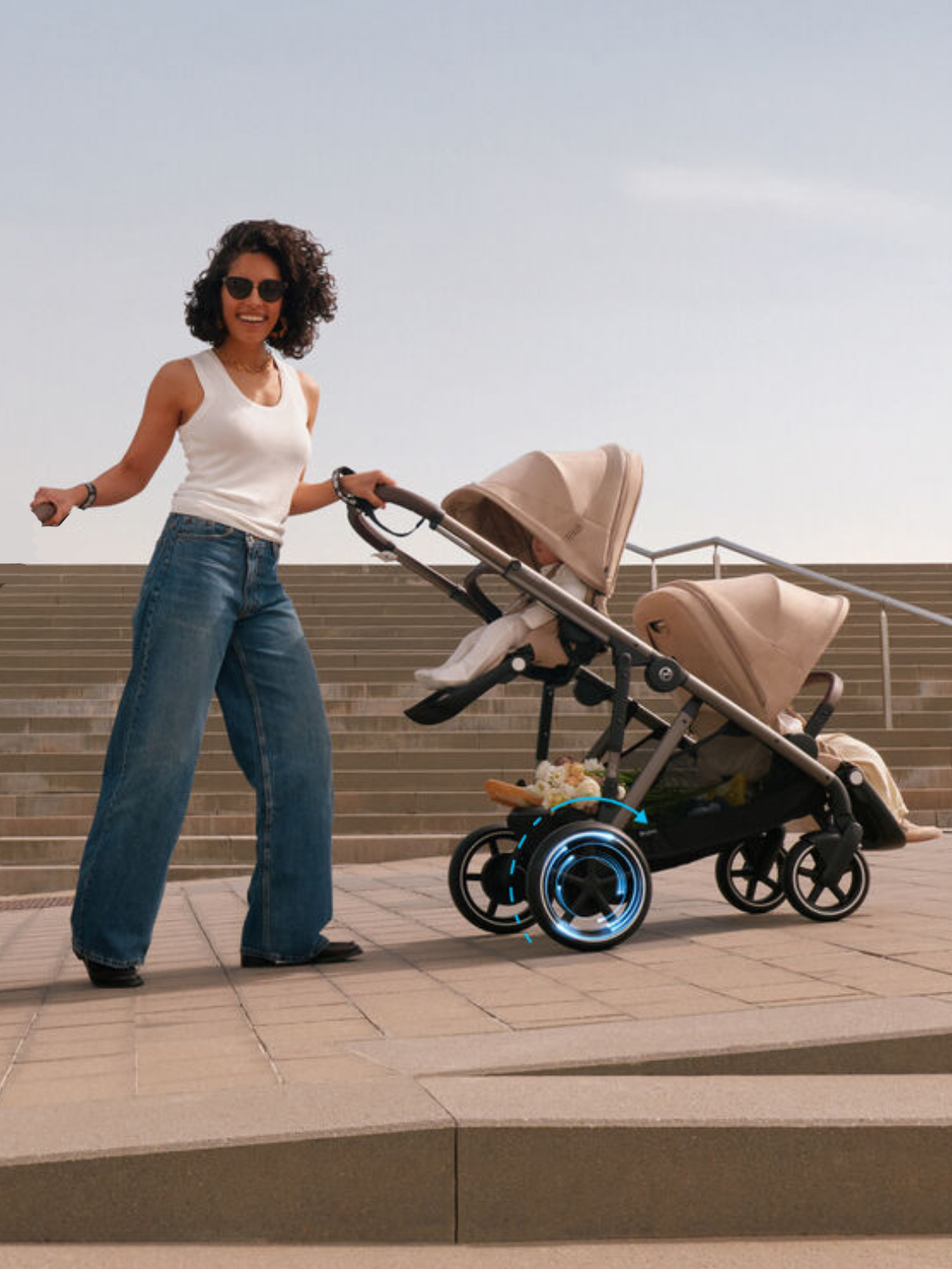 Коляска для погодок Cybex E-Gazelle S