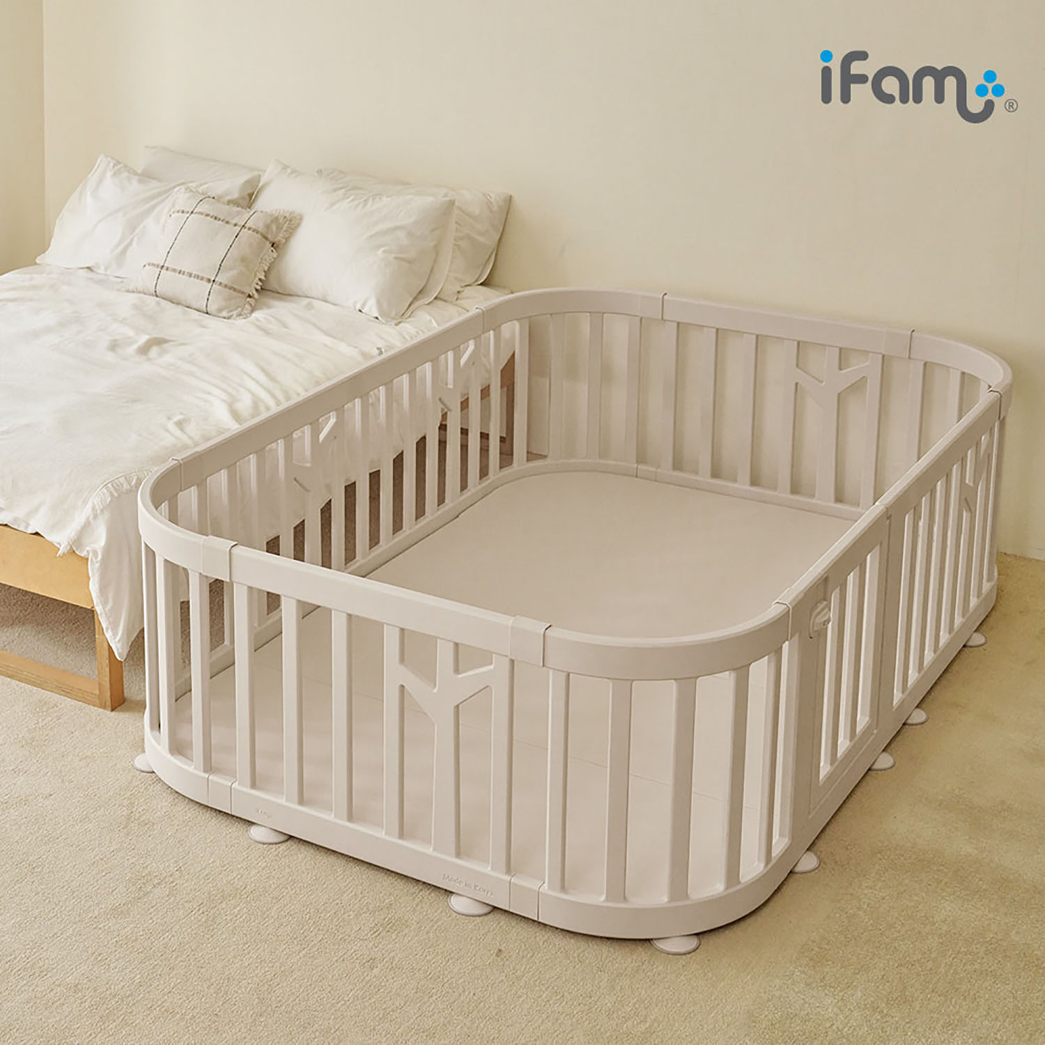 Манеж детский iFam Birch Round