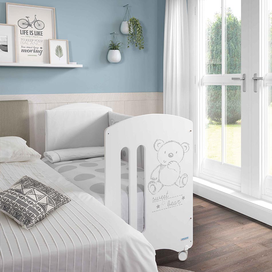 Бортики и покрывало 120х60 Micuna Sweet Bear TX-700