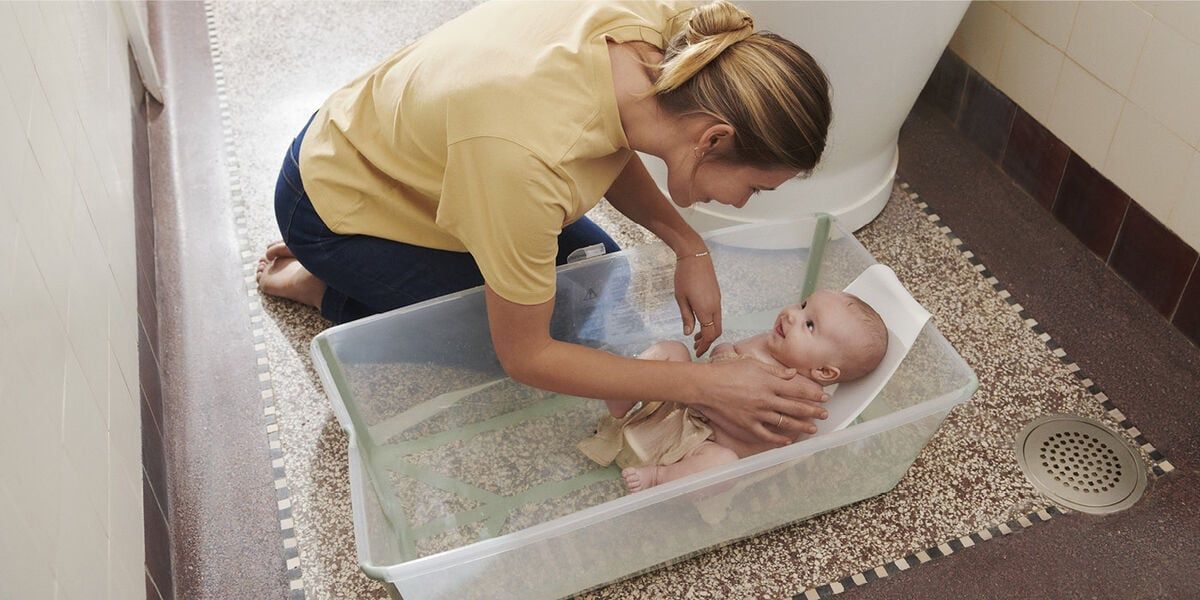 Ванночка с горкой Stokke Flexi Bath Макси Bundle