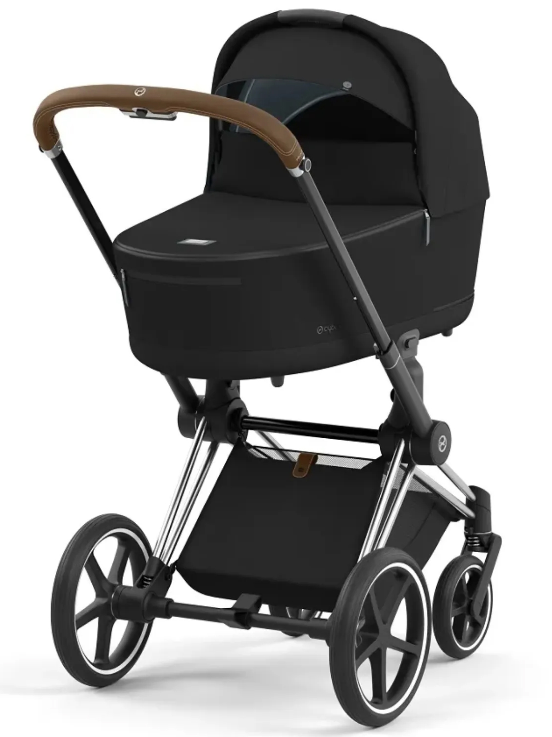 Коляска-люлька Cybex Priam IV шасси Chrome Brown