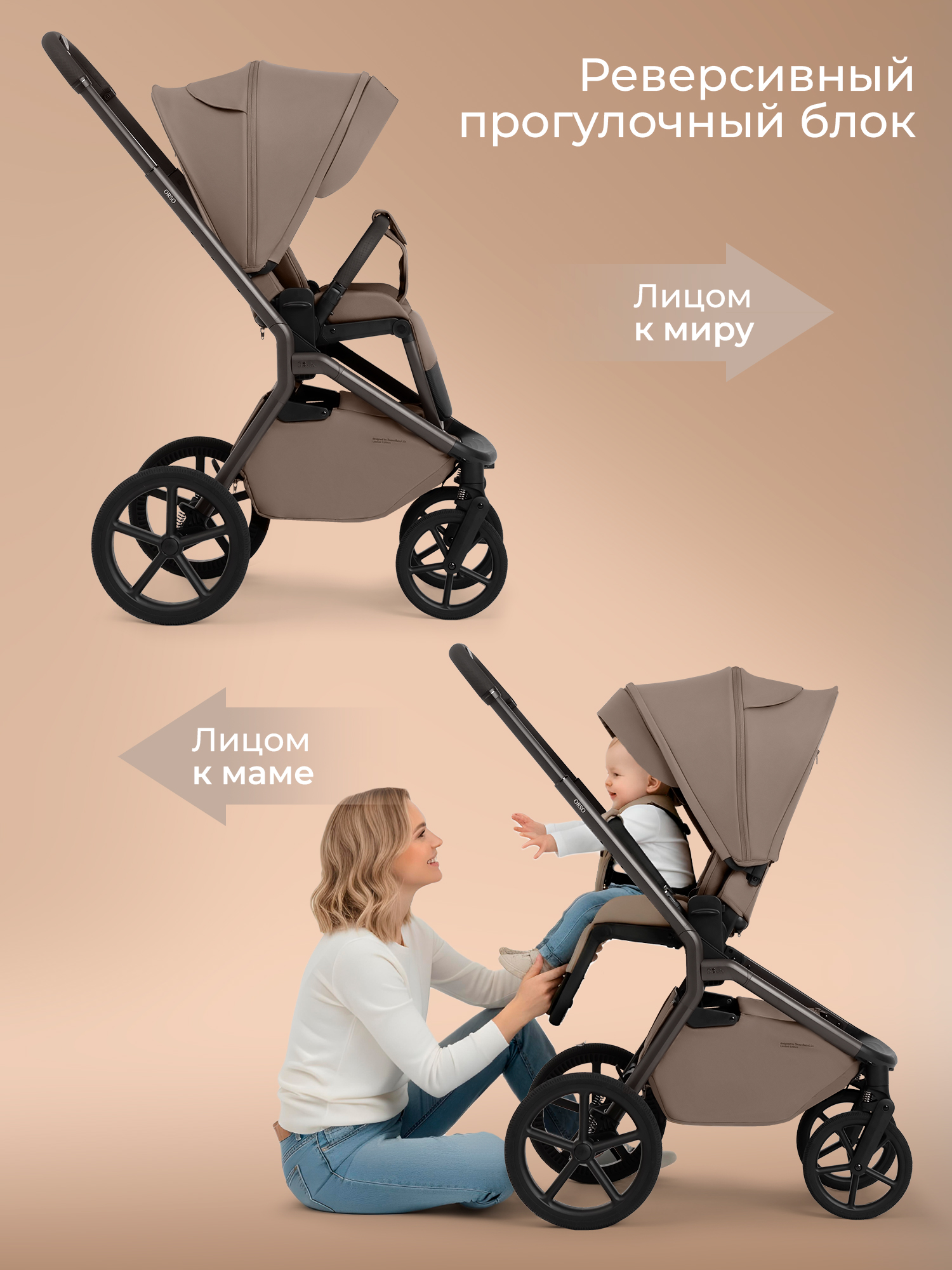 Коляска прогулочная SBL/Sweet baby Orso