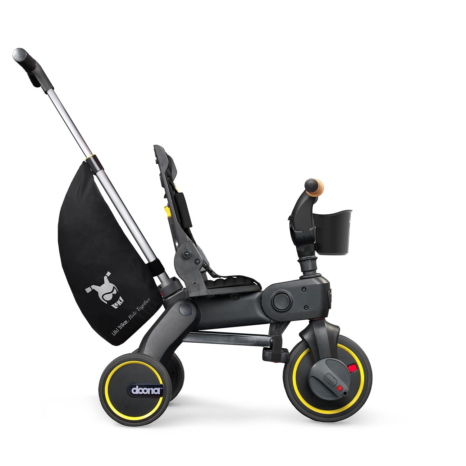 Велосипед трёхколесный Doona Liki Trike S5 с ручкой