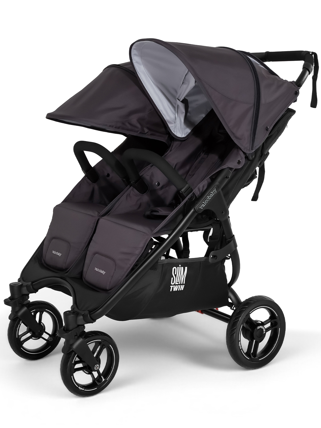 Коляска прогулочная для двойни Valco Baby Slim Twin 2.0