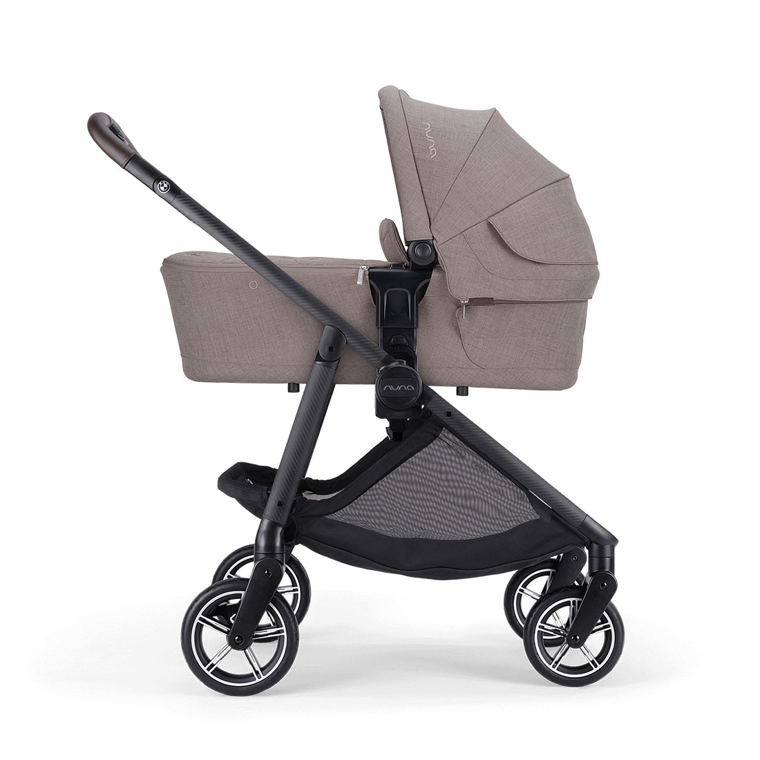 Коляска 2 в 1 Nuna SWIV BMW, Коричневый (UMBER)