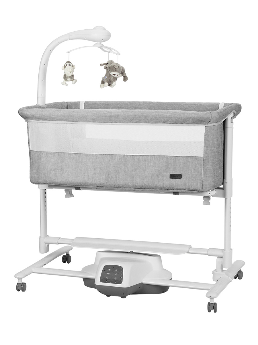 Кроватка CARRELLO Bloom белая рама CRL-10304