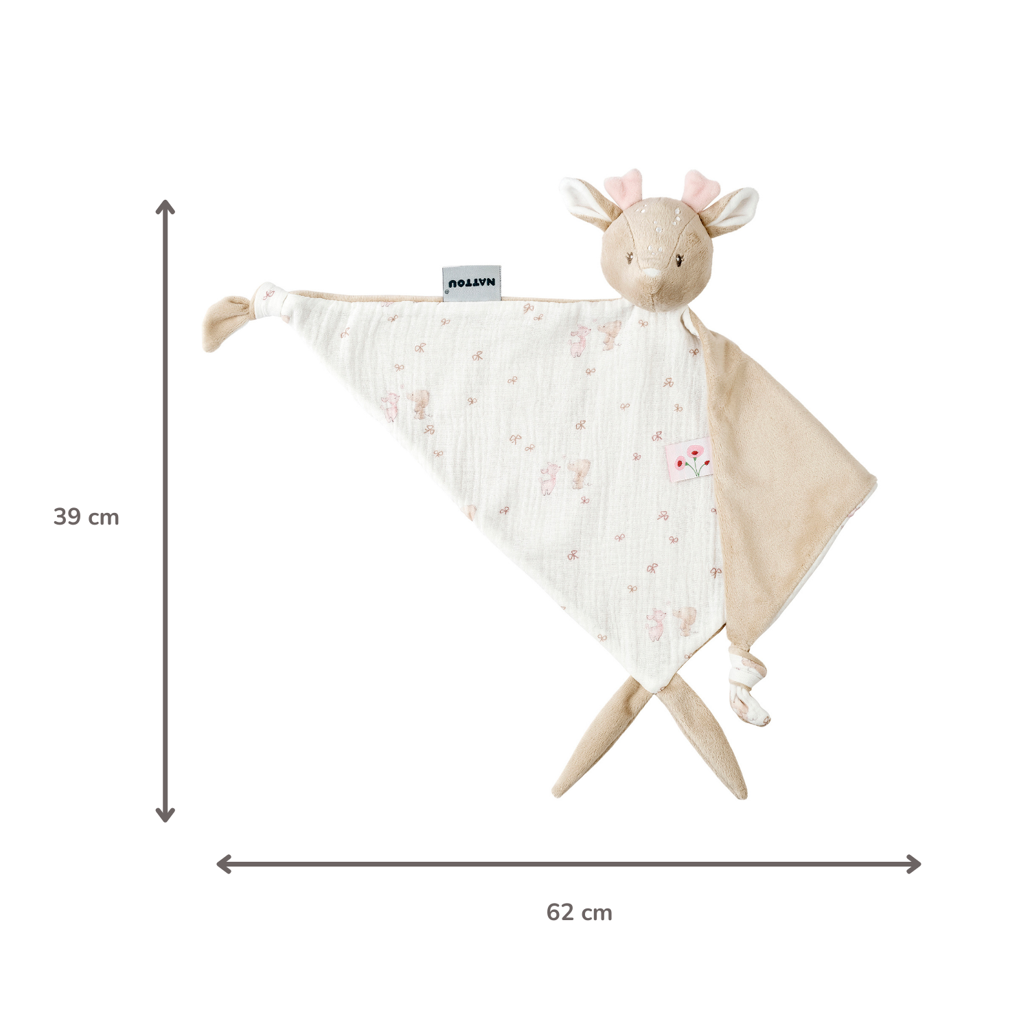 Игрушка мягкая Nattou Doudou большая