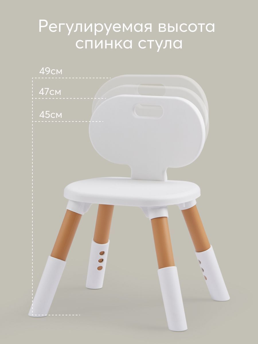 Комплект детской мебели Happy Baby LITEN: стол и стул 91030
