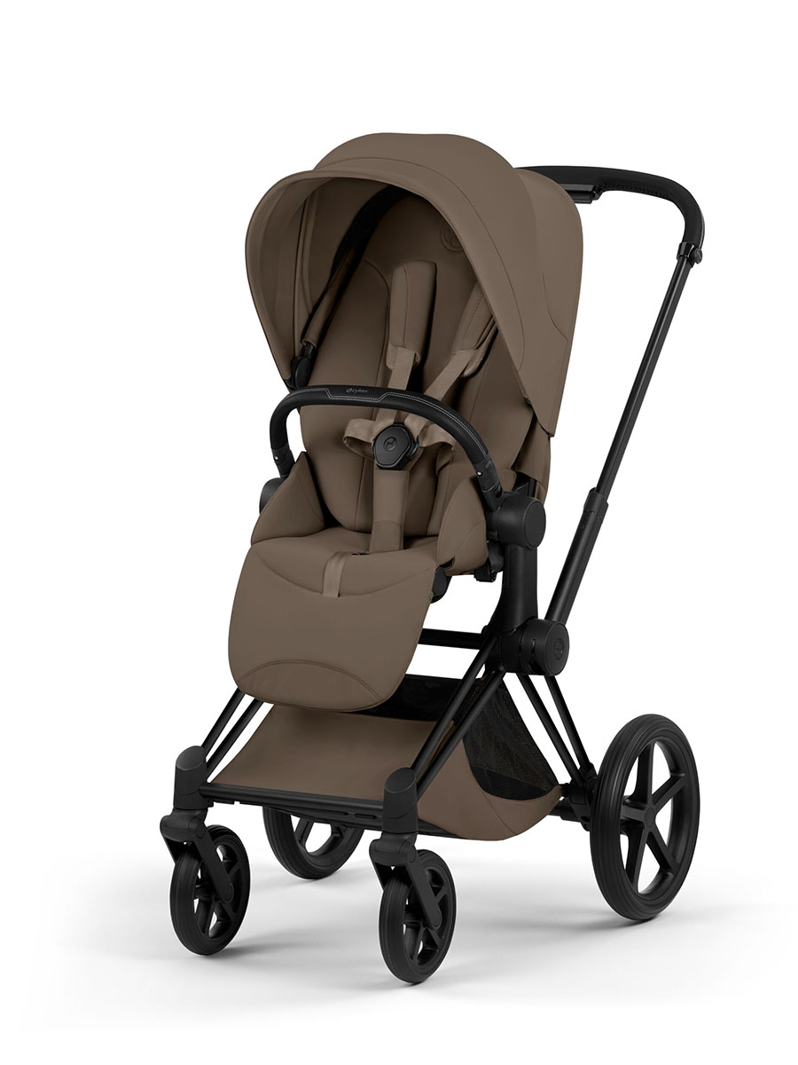 Коляска 2 в 1 Cybex Priam (5) Style шасси Matt Black