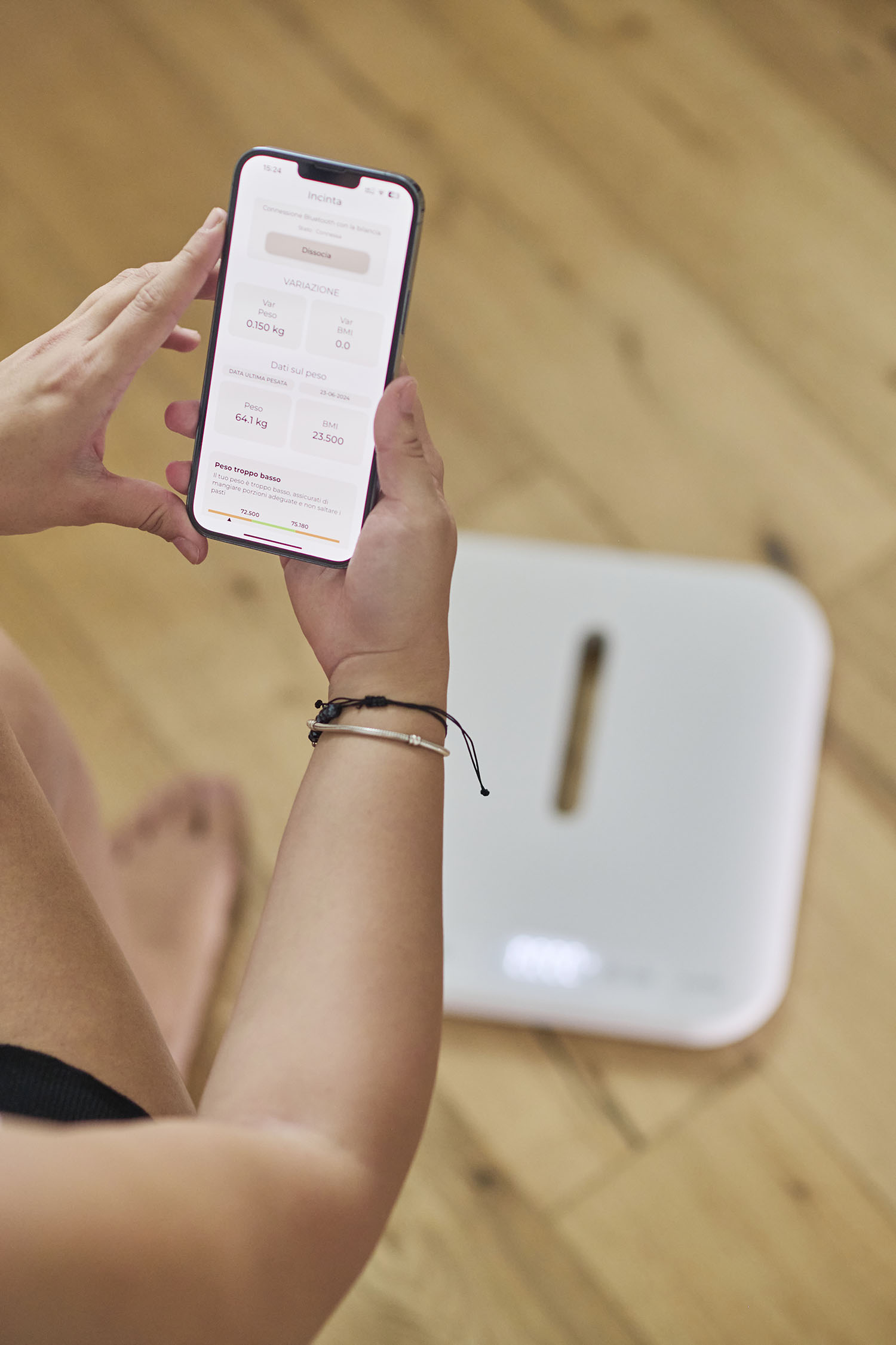 Весы электронные Nuvita 1330 PRIMIPESI CONNECT