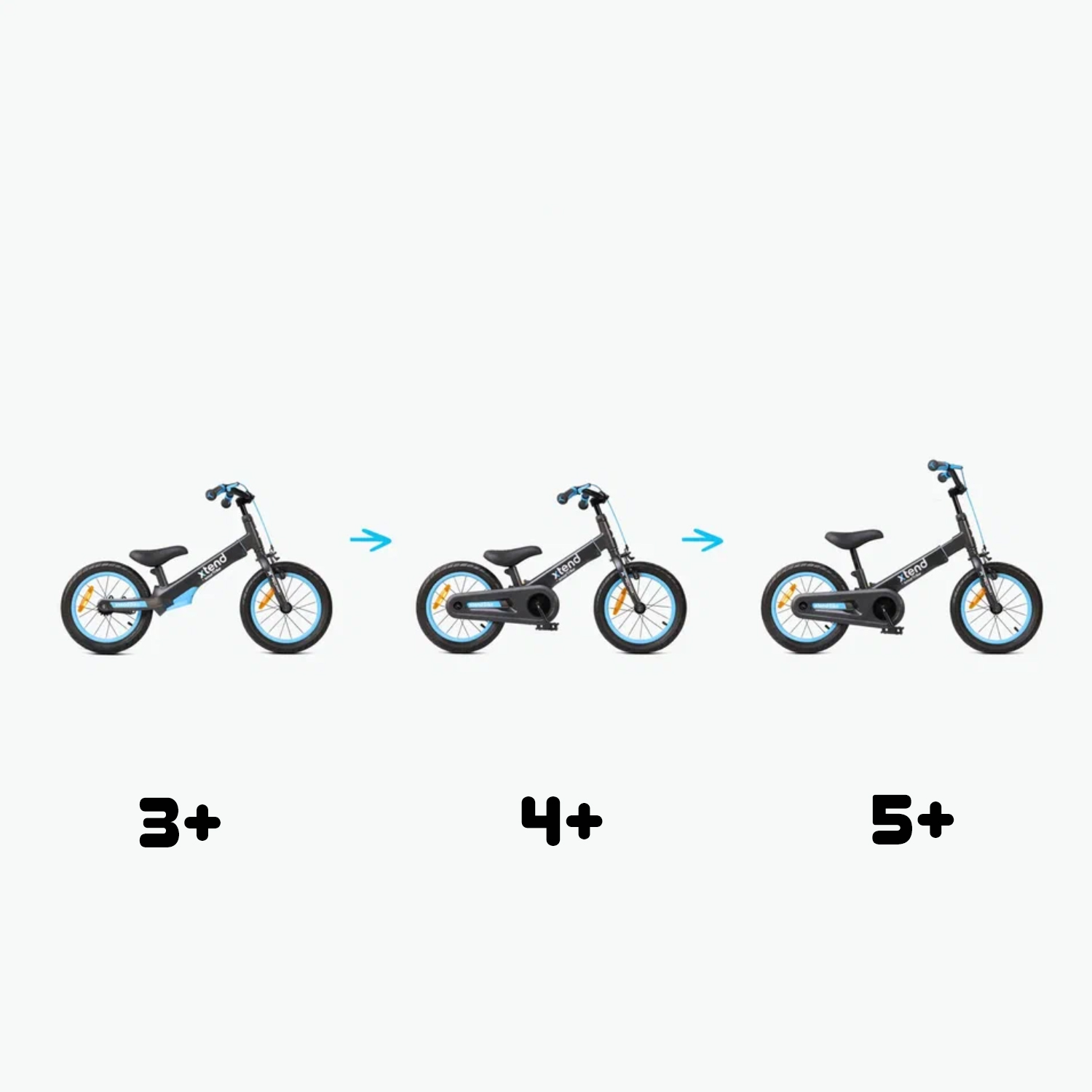 Беговел-велосипед детский SmarTrike Xtend Bike