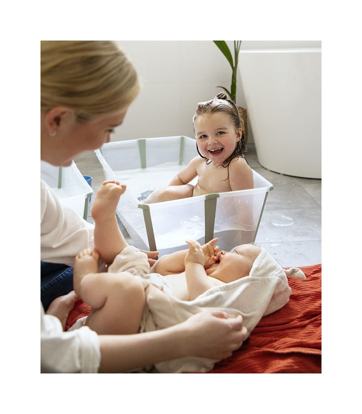 Ванночка с горкой Stokke Flexi Bath Макси Bundle