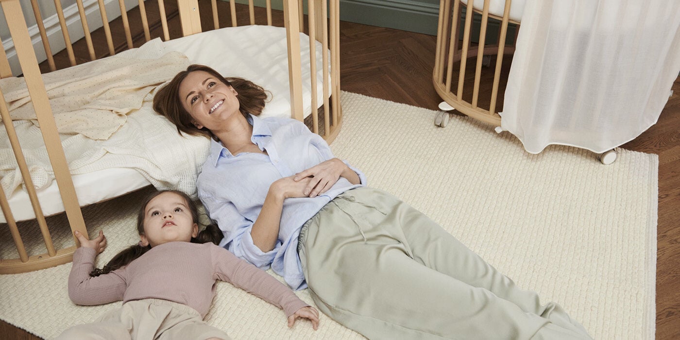 Кроватка овальная Stokke Sleepi