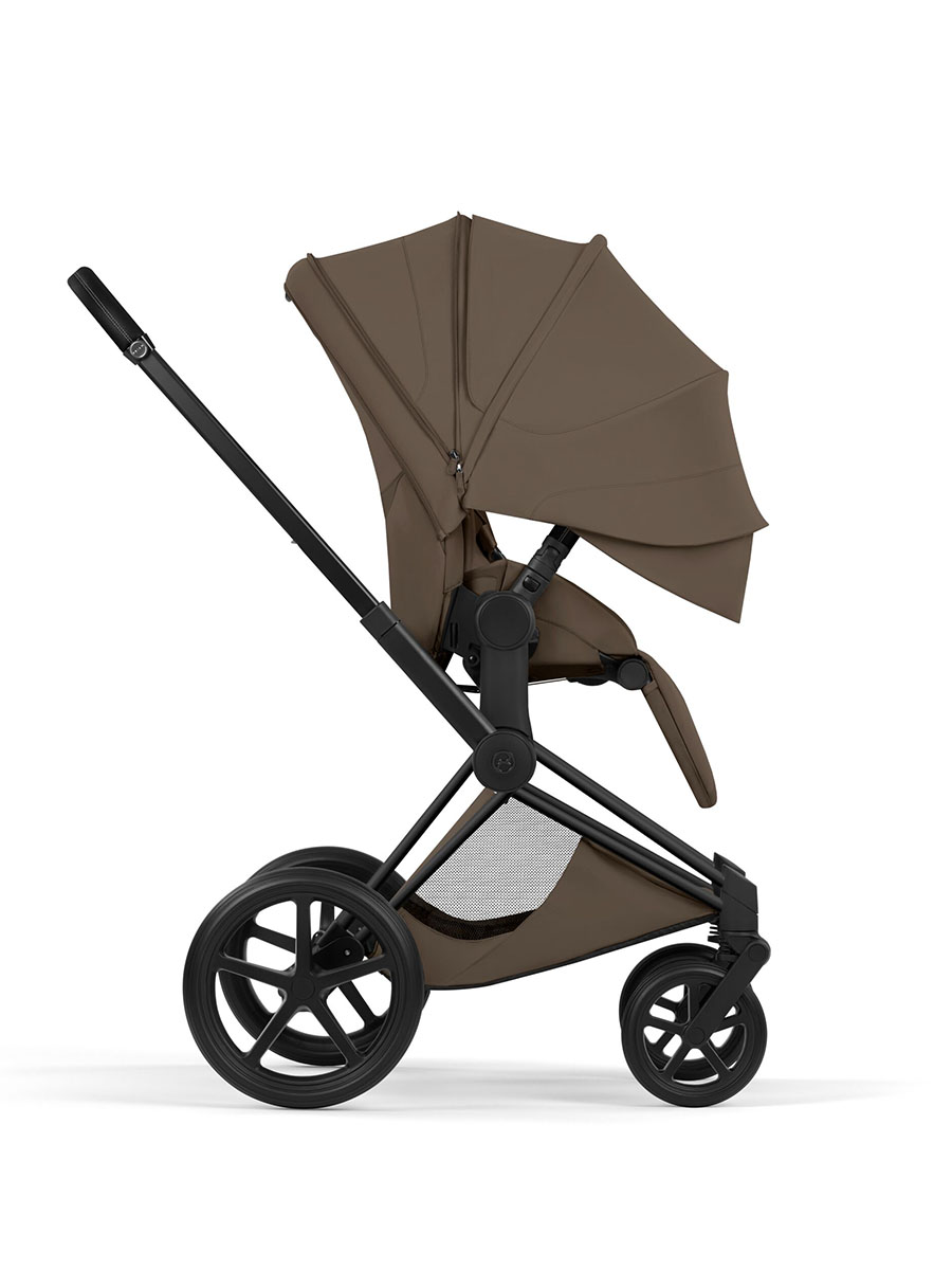 Коляска 2 в 1 Cybex Priam (5) Style шасси Matt Black