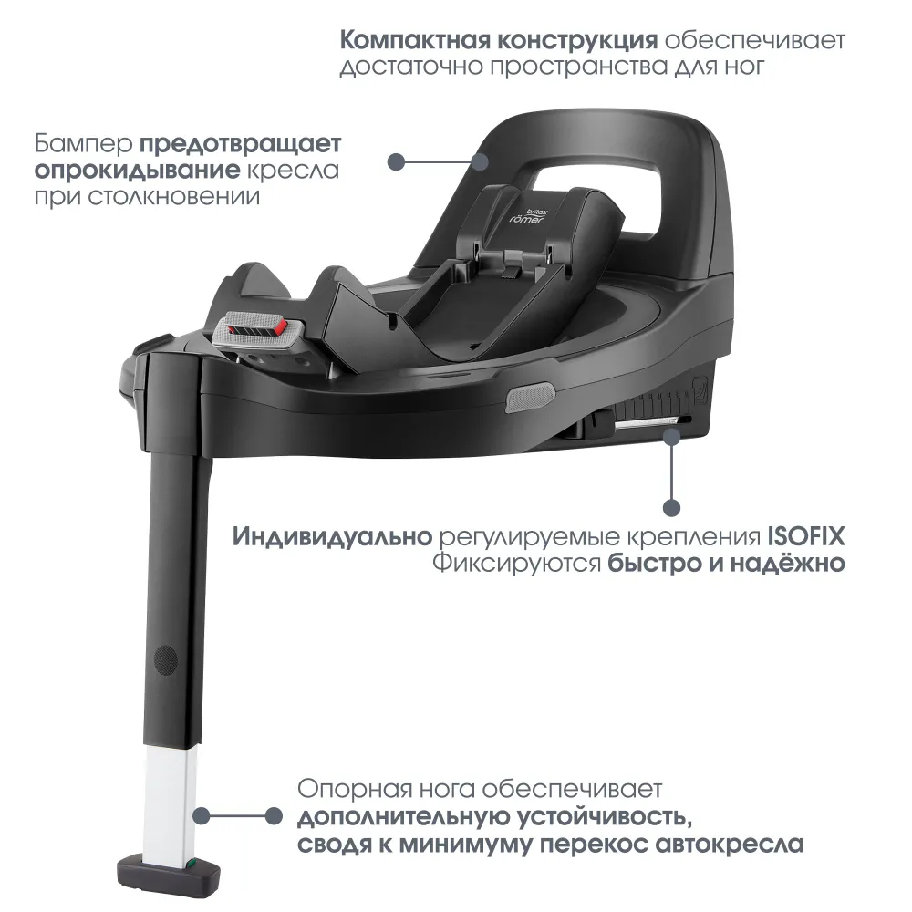 Автокресло 0+ Britax Roemer BABY-SAFE PRO Classic + VARIO BASE 5Z