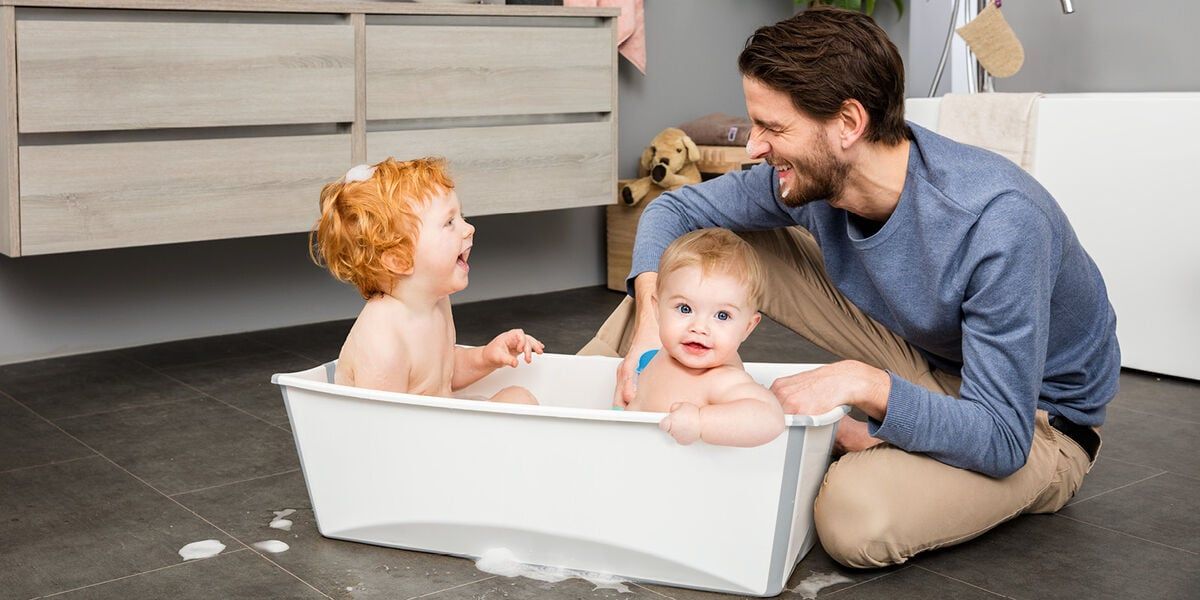Ванночка с горкой Stokke Flexi Bath Макси Bundle