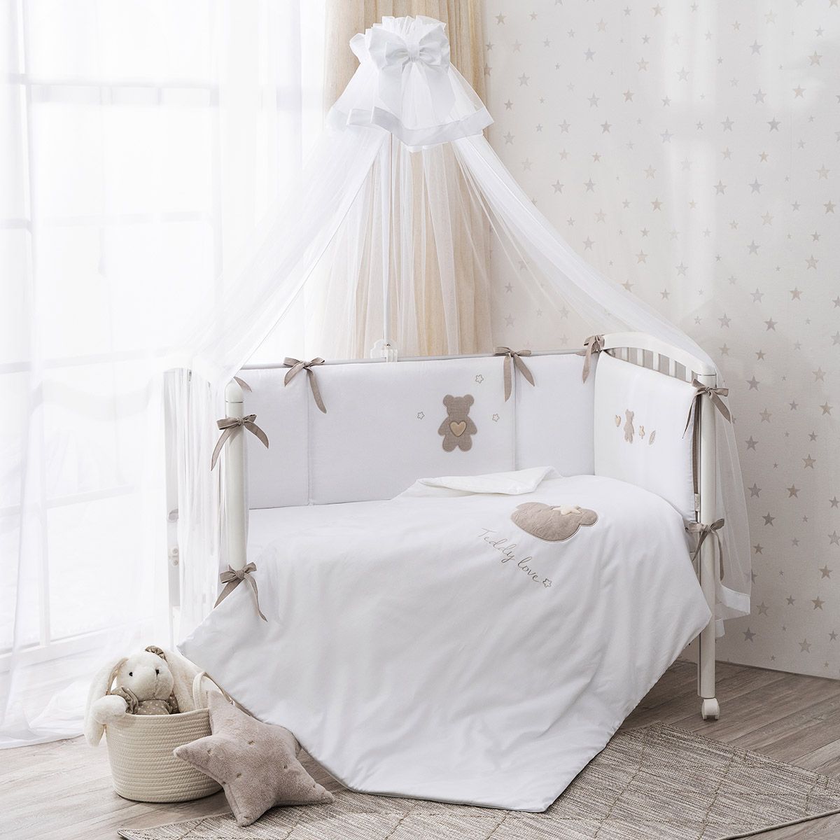 Постельное белье Perina Teddy Love 120х60 см 6 предметов
