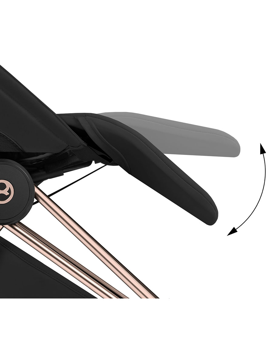 Коляска прогулочная Cybex Coya Style шасси Rosegold