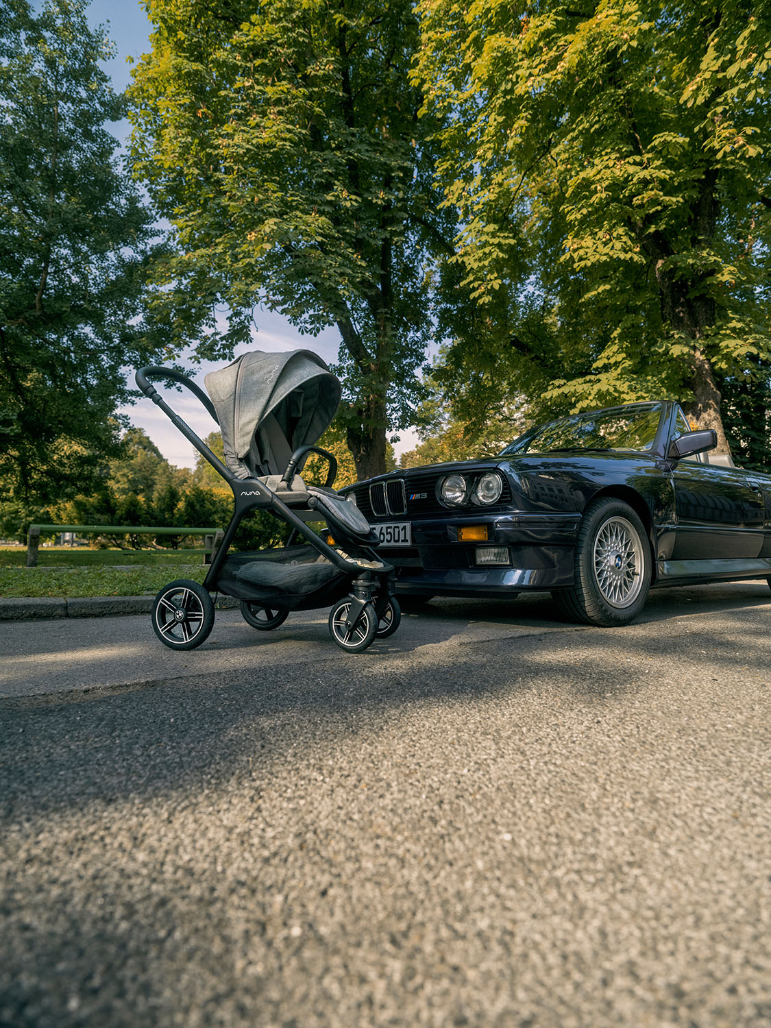 Коляска 2 в 1 Nuna TRIV NEXT BMW, Серый (Graphene)
