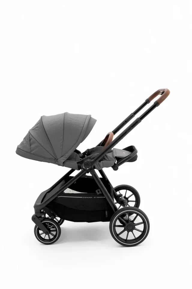 Коляска 2 в 1 Bumprider Atlas, большая люлька, пружинная амортизация